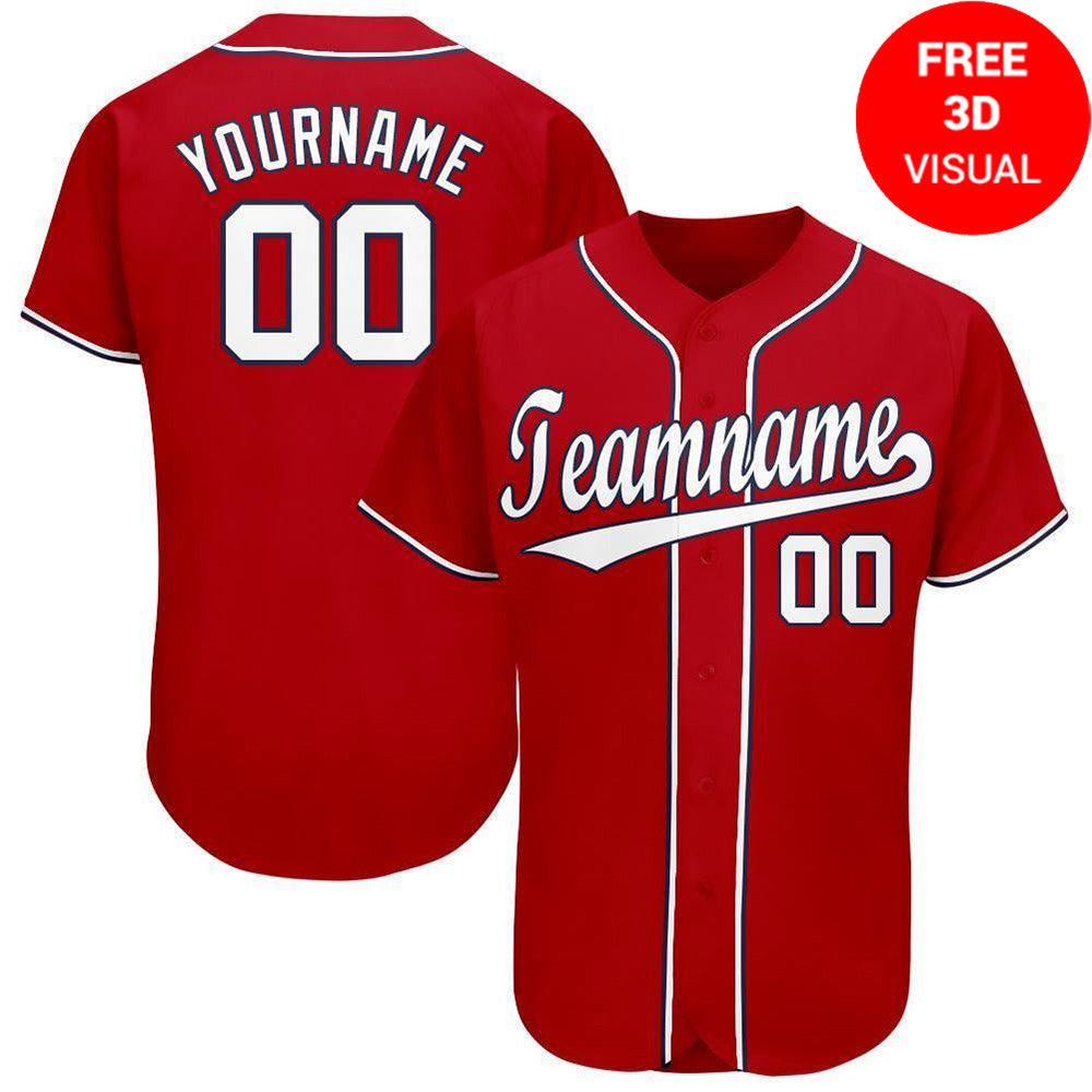 120GSM Milk Silk Custom Button Down Baseball Jersey