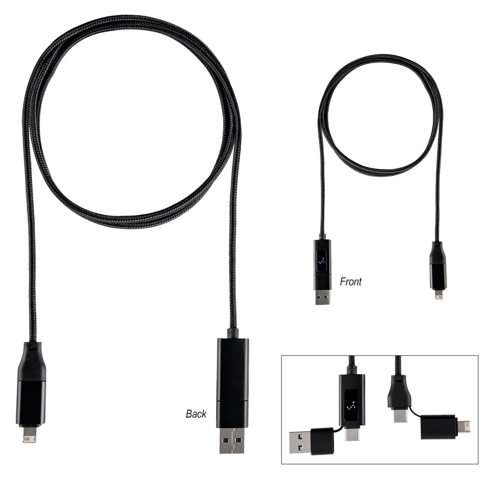 100W Dual Input Fast Charging Cable