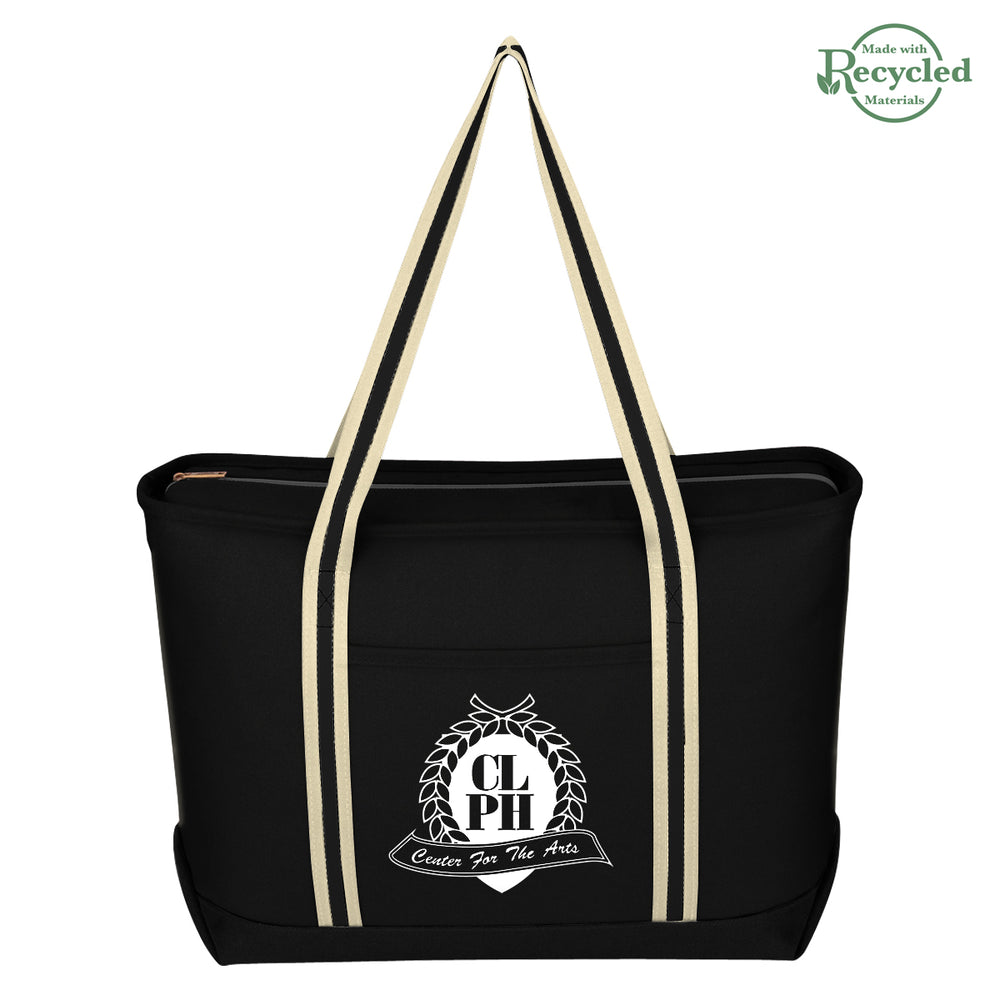 Large Cotton 24 Oz. Canvas Admiral Tote Bag
