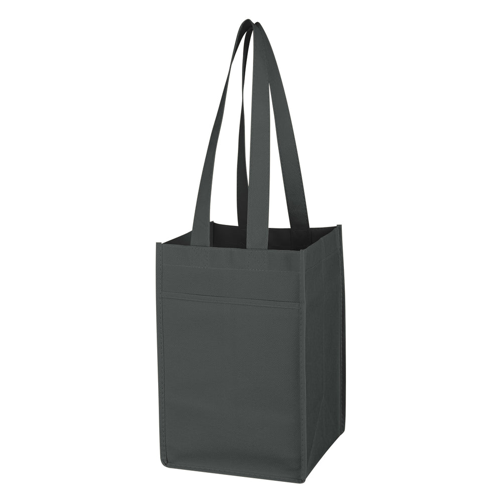 Non-Woven 4 Bottle Recycled Wine Tote Bag