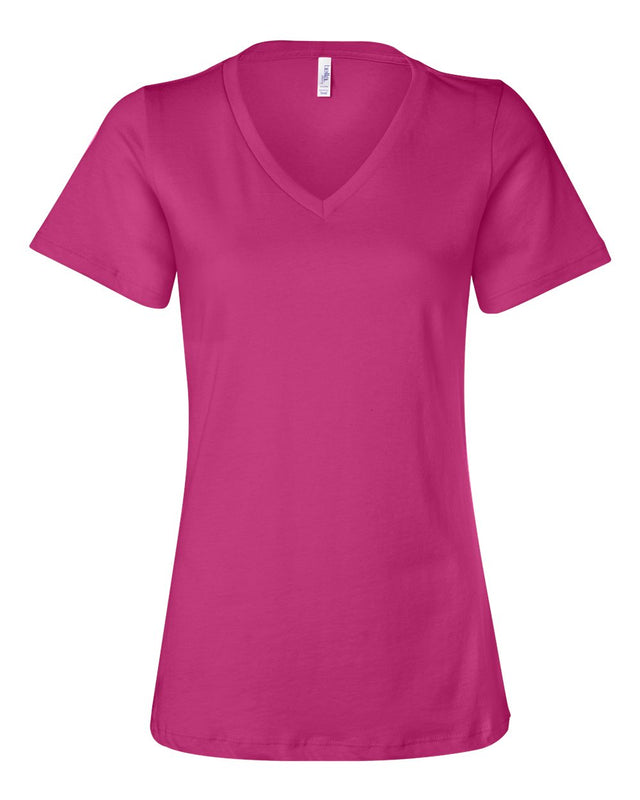 Bella + Canvas 6405 Women’s Relaxed Jersey V-Neck Tee
