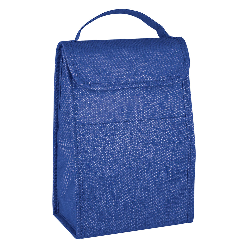 Crosshatch Non-Woven Lunch Bag