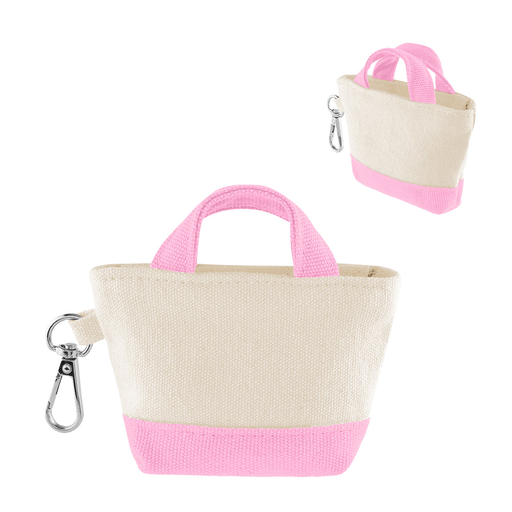12 Oz. Recycled Cotton Mini Tote Bag Charm
