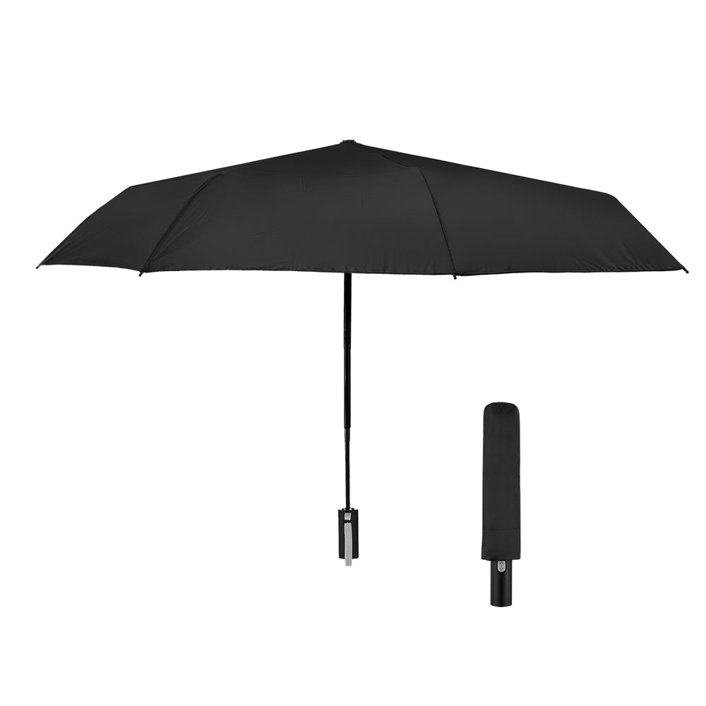 42" Arc Telescopic Folding Umbrella With 100% rPET Canopy