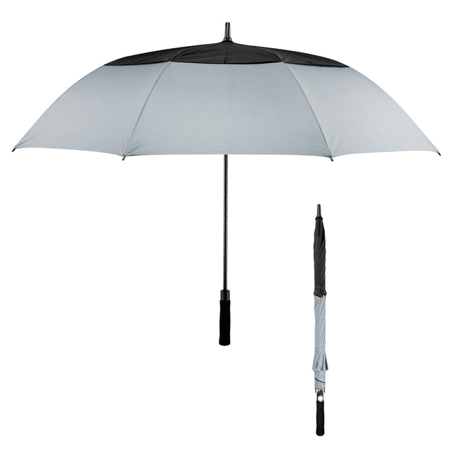 60" Arc Vented Umbrella With 100% rPET Canopy