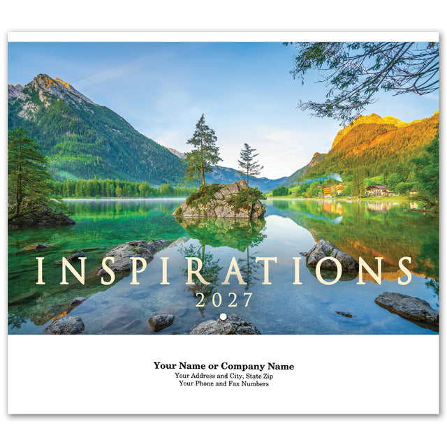 Inspirations Spiral Wall Calendar