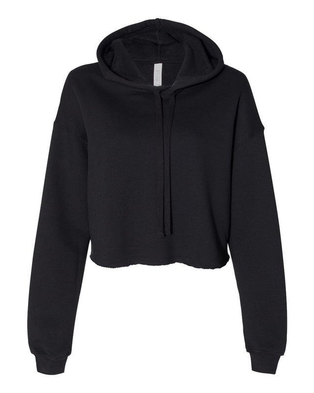 Bella + Canvas 7502 Women's Crop Hoodie Sweatshirt