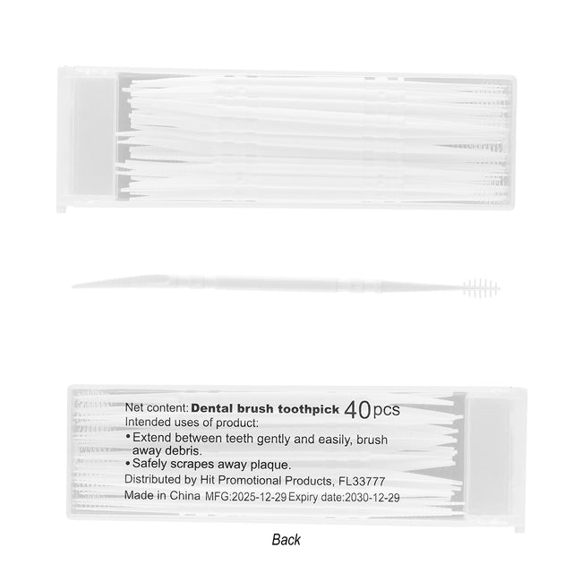 Dual-Action Dental Picks In Travel Case