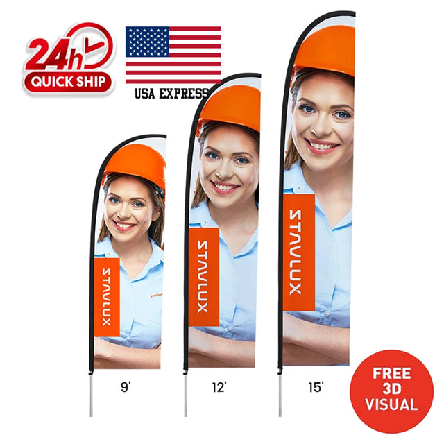 Premium Straight Flags