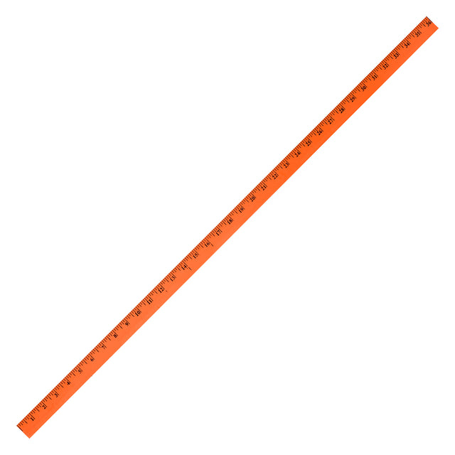Fluorescent Colorful Enameled Yardstick