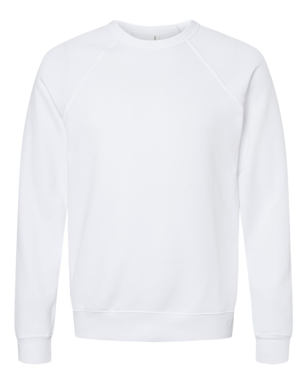BELLA + CANVAS 3901 Unisex Sponge Fleece Raglan Crewneck Sweatshirt
