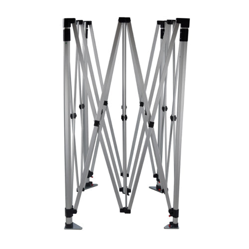 Premium Aluminum 10' Tent Kit (Full-Bleed Dye Sublimation) 17" Valance