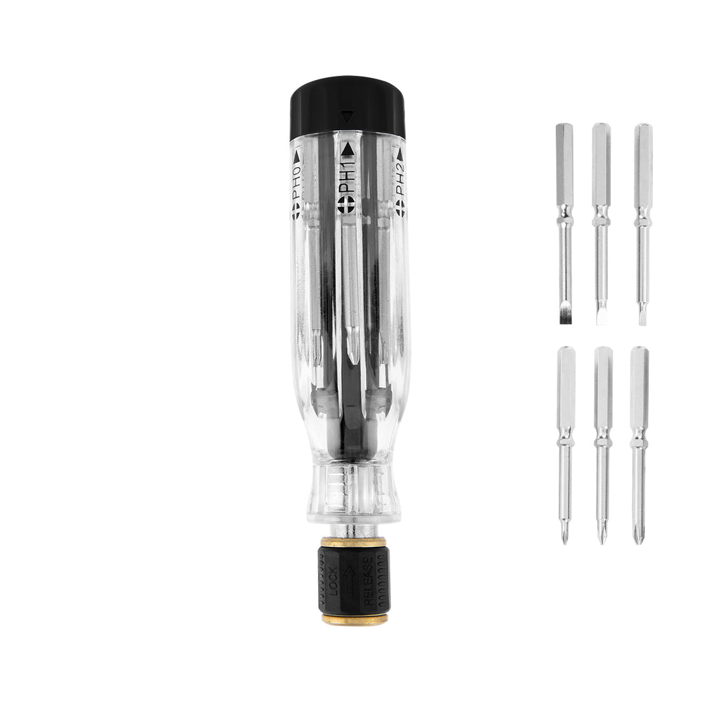 6-In-1 Quick Release Screwdriver