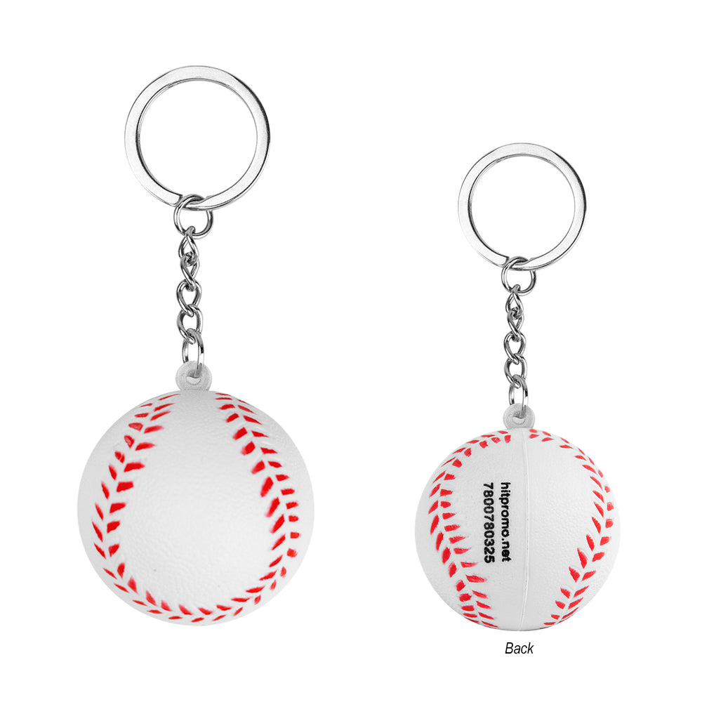 Baseball Stress Reliever Keychain