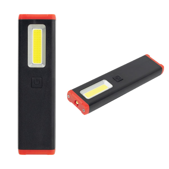 Rechargeable Slim Clip COB Flashlight