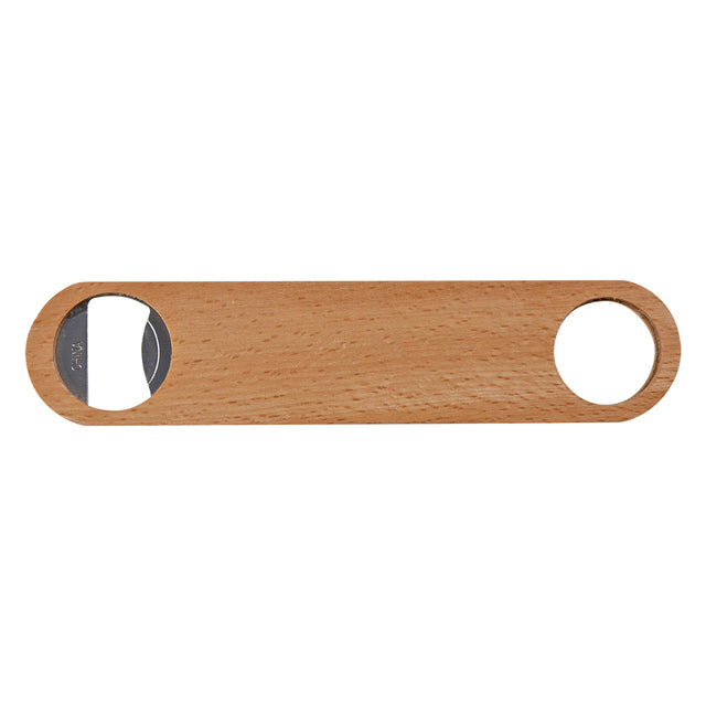 Large Wood Bottle Opener