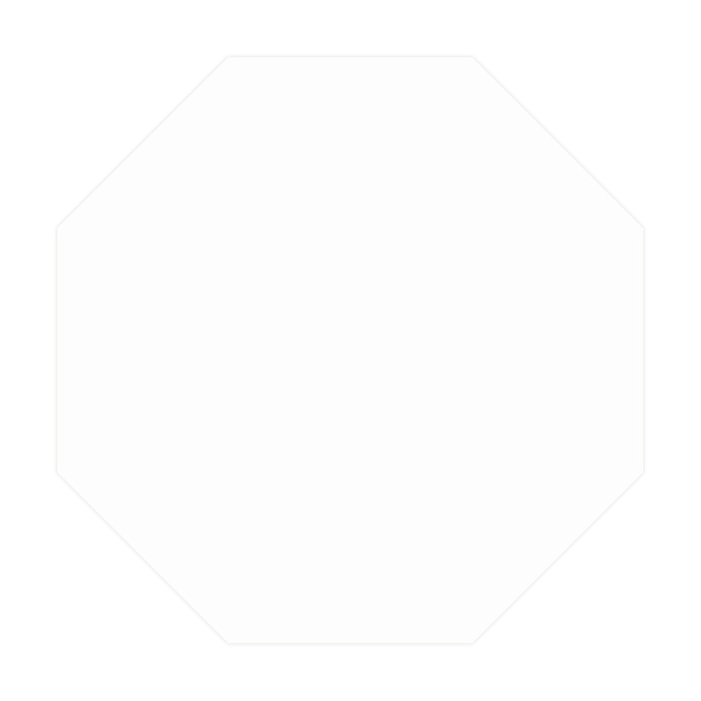 Octagon Paper Coaster