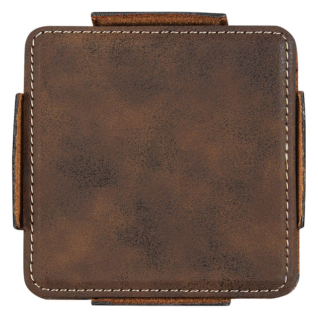 4-Piece Stitched Coaster Set