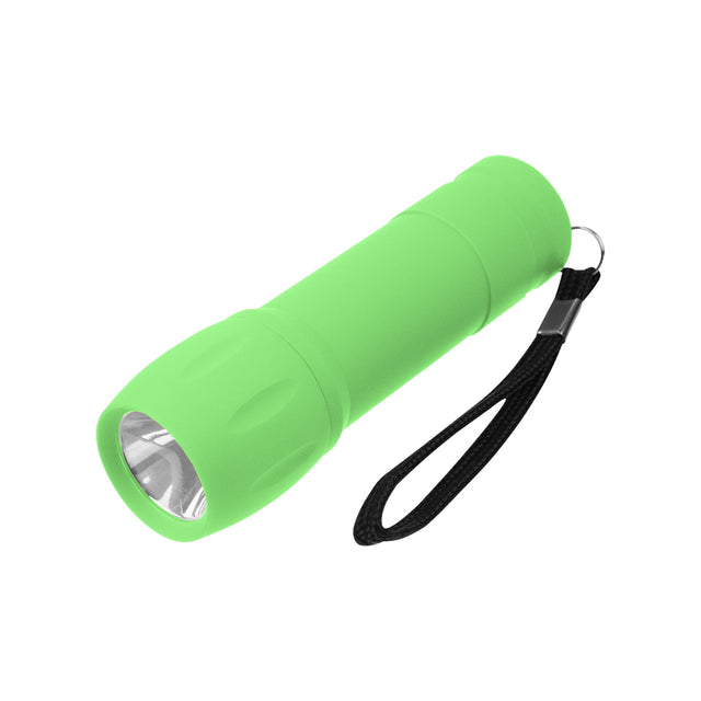 Rechargeable Rubberized COB Light With Strap 2.0