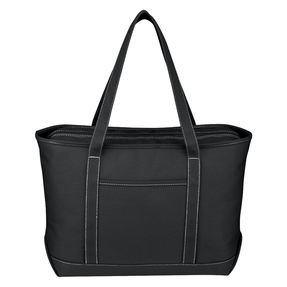 Large 24 Oz. Recycled Cotton Yacht Tote Bag