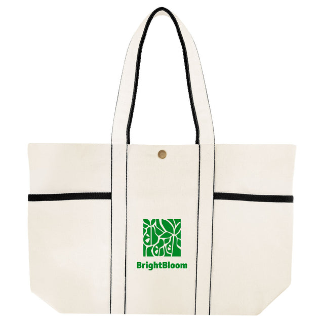 Aware™ 10 Oz. Recycled Cotton Canvas Tote Bag
