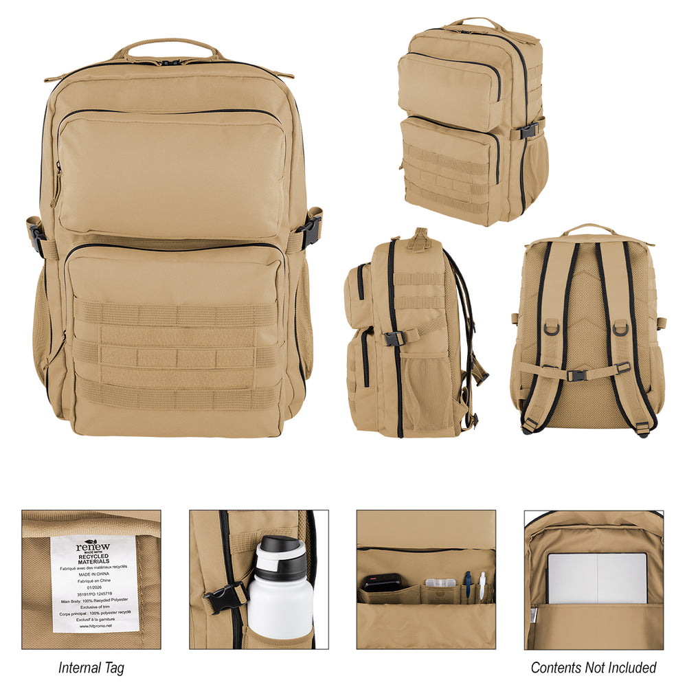 Kenny rPET Tactical Laptop Backpack