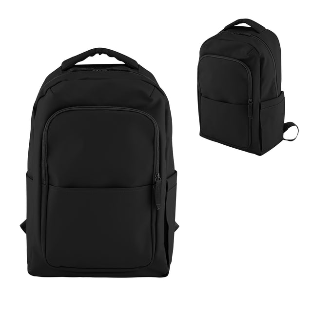 Hudson Leatherette Laptop Backpack