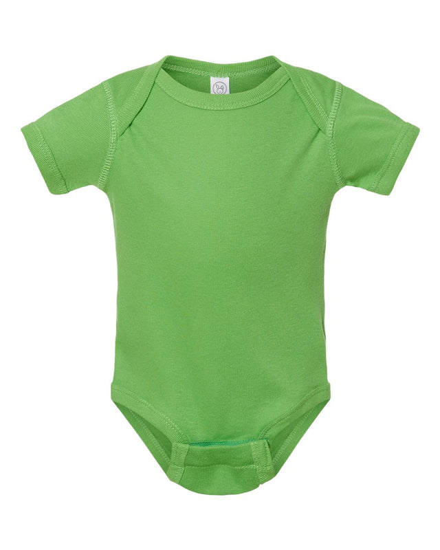 Rabbit Skins 4400 Infant Baby Rib Bodysuit