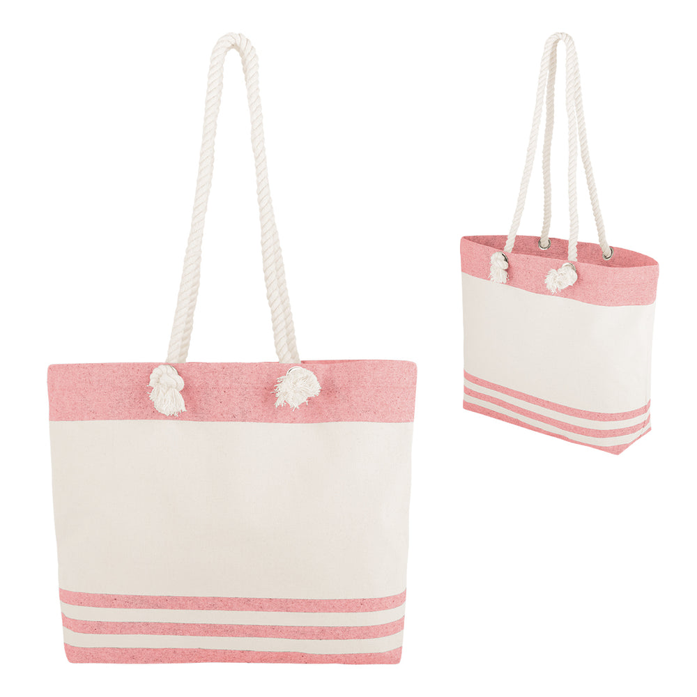 Marlo 10 Oz. Recycled Cotton Tote Bag With Twist Rope Handles