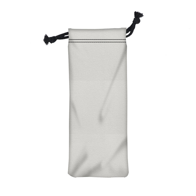 6" W X 15.5" H Wine Drawstring Bag