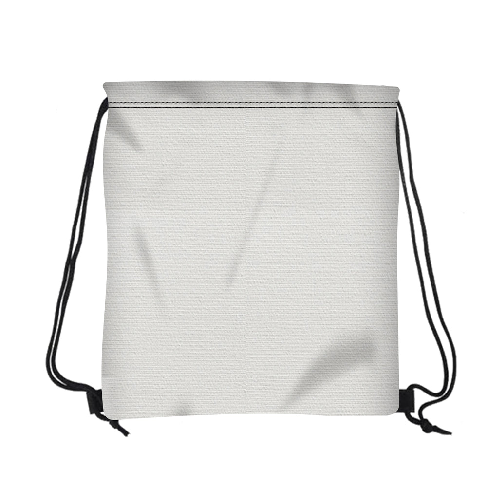 16" W X 18" H Canvas Drawstring Backpack