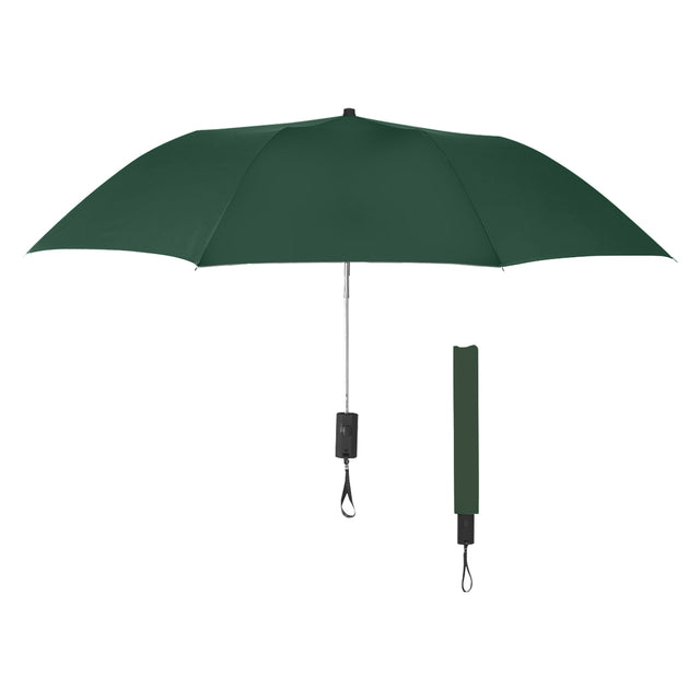 44" Arc Automatic Open Telescopic Folding Umbrella