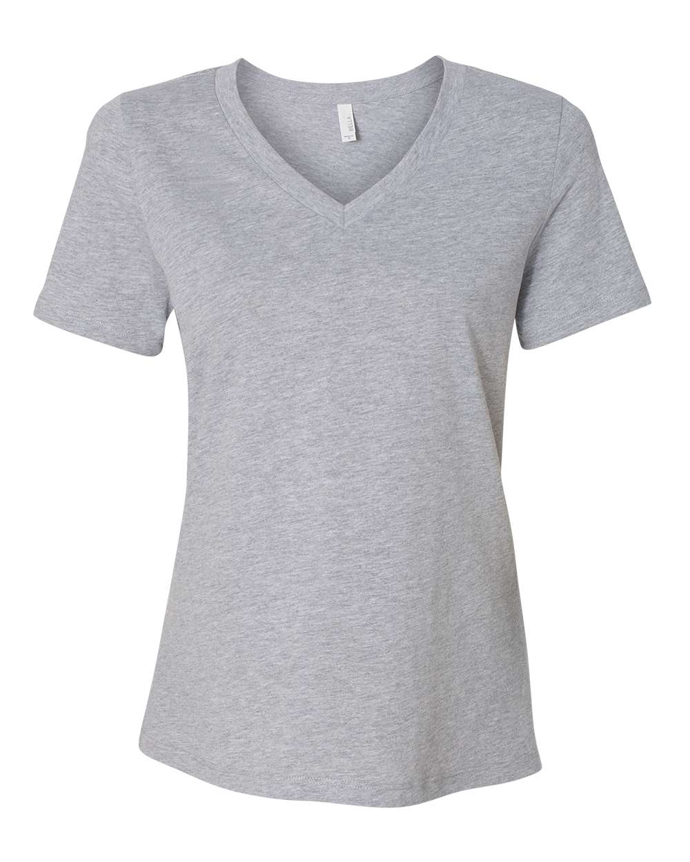 Bella + Canvas 6405CVC Women's Relaxed Heather CVC V-Neck Tee