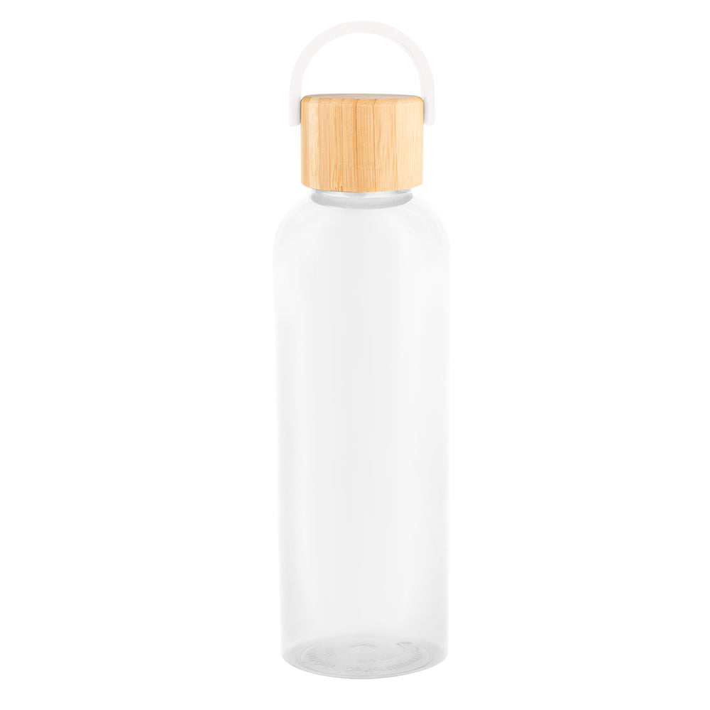 20 Oz. Ally rPET Bottle With Bamboo Lid And Easy Carry Handle