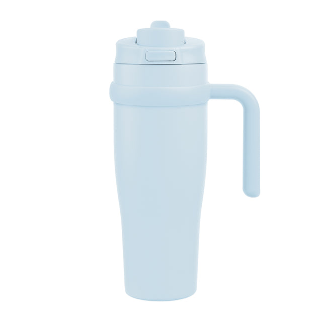30 Oz. Apex Sip & Chug Recycled Stainless Steel Tumbler