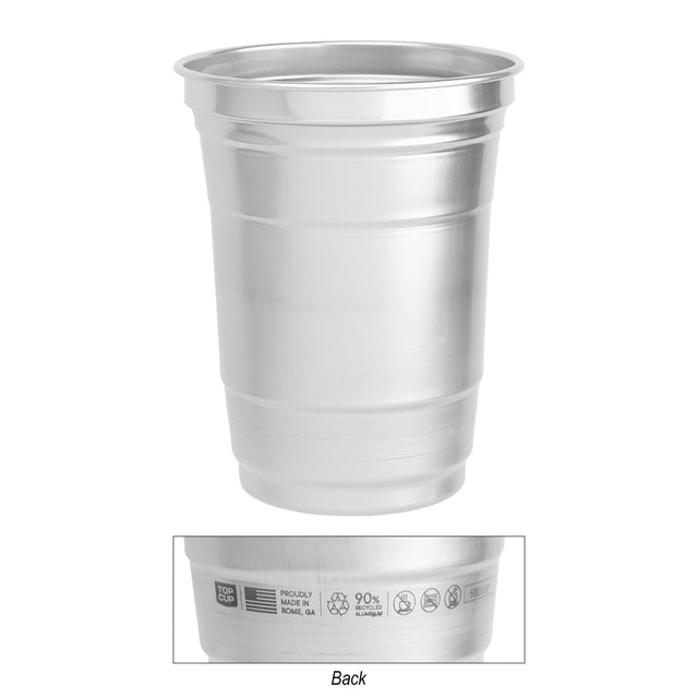 16 Oz. Top Cup Full Color Aluminum Cup