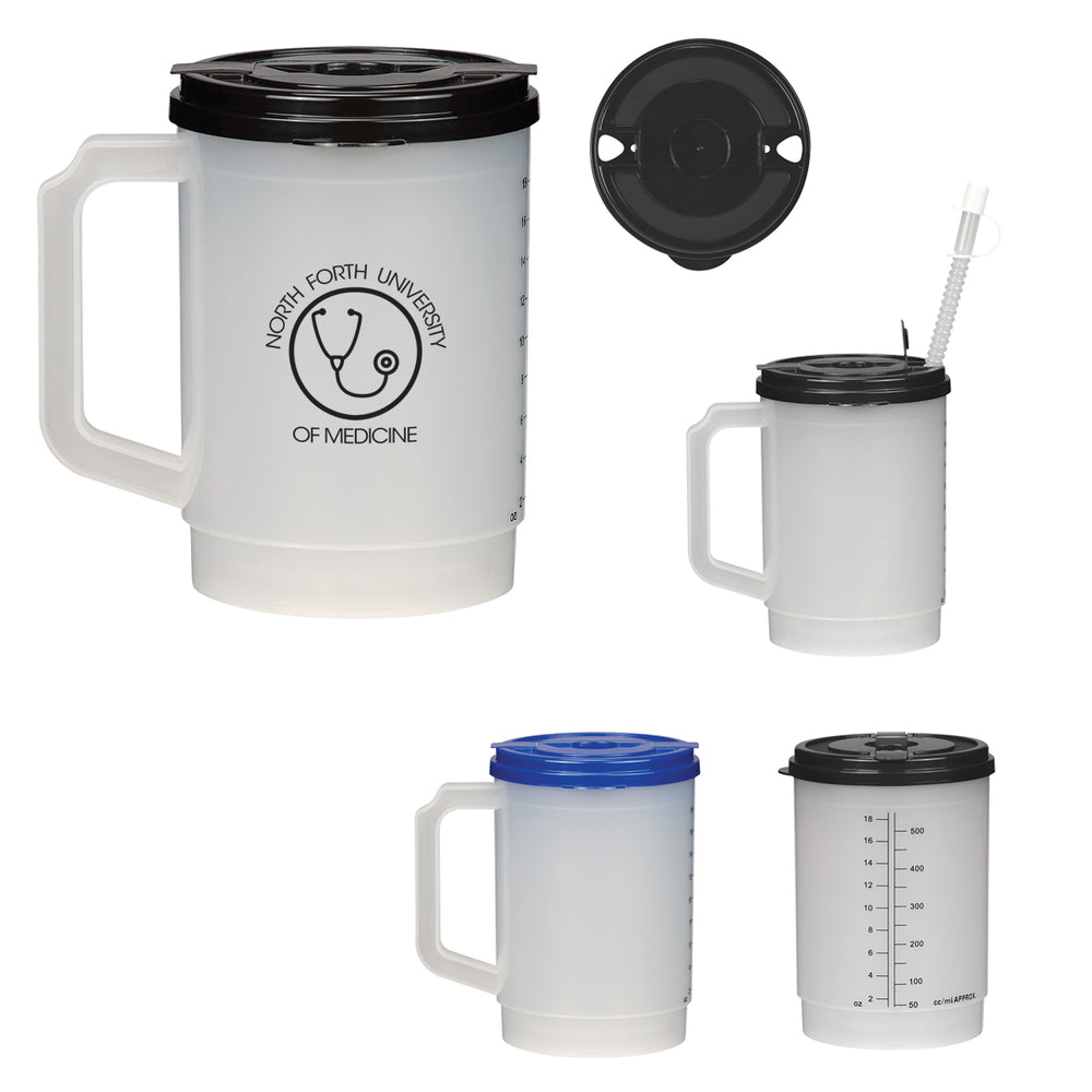 20 Oz. Medical Tumbler With Measurements
