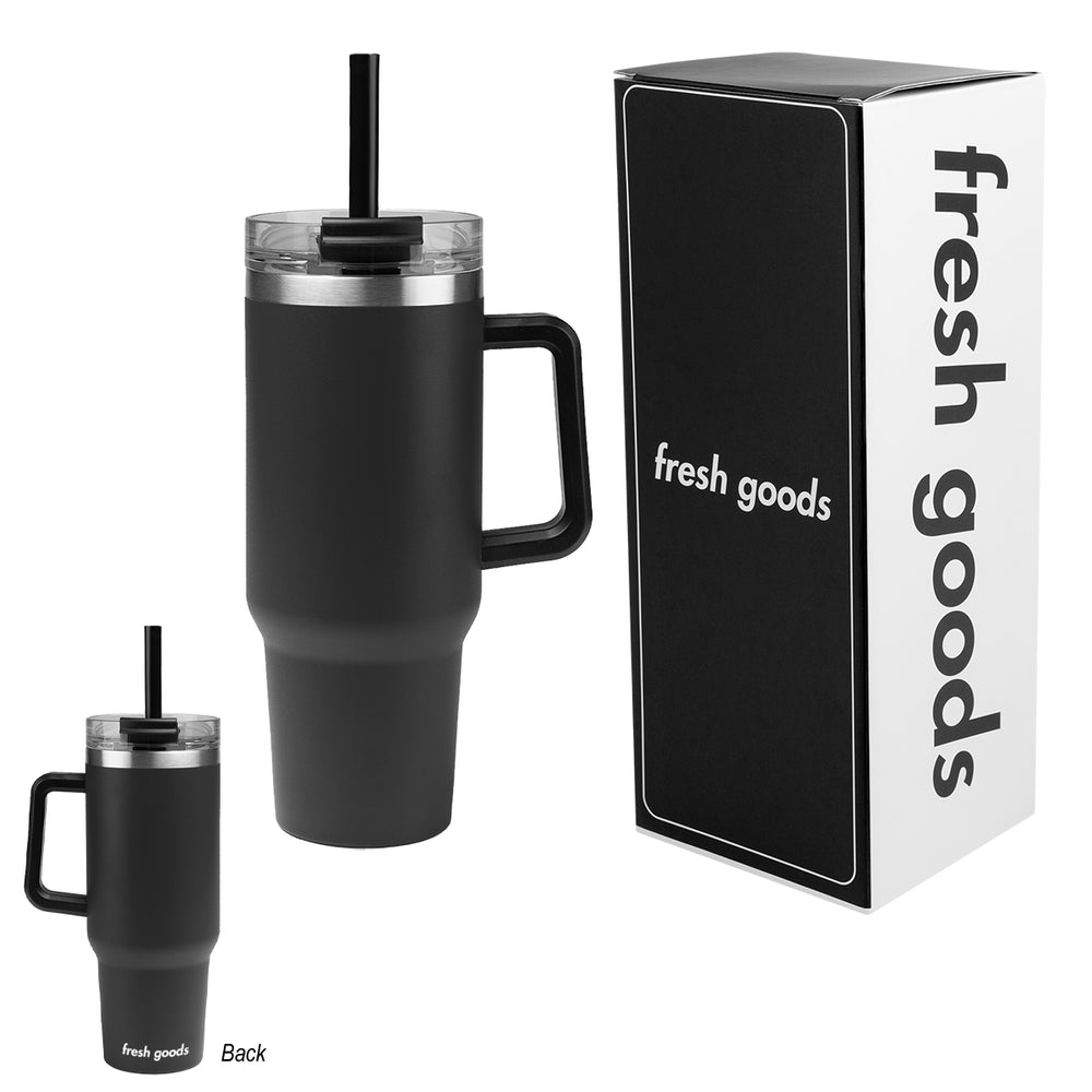 Fresh Goods 40 Oz. Intrepid Recycled Stainless Steel Tumbler
