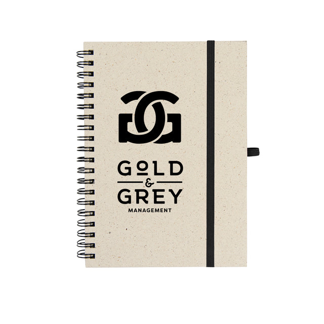 Natural Paper Spiral Notebook