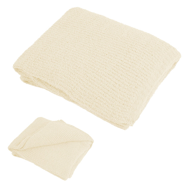 Recycled Teddy Throw Blanket