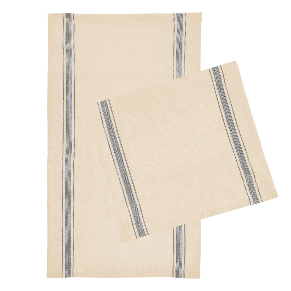 Cotton Stripe Tea Towel