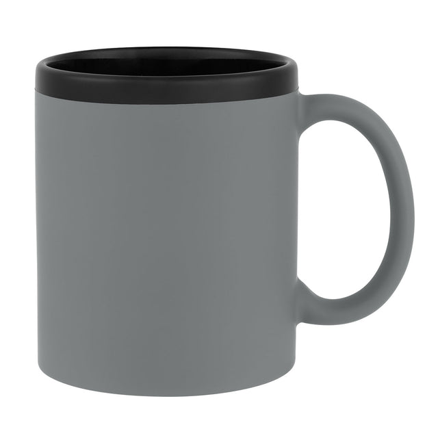 11 Oz. Smooth Rubberized Finish Mug
