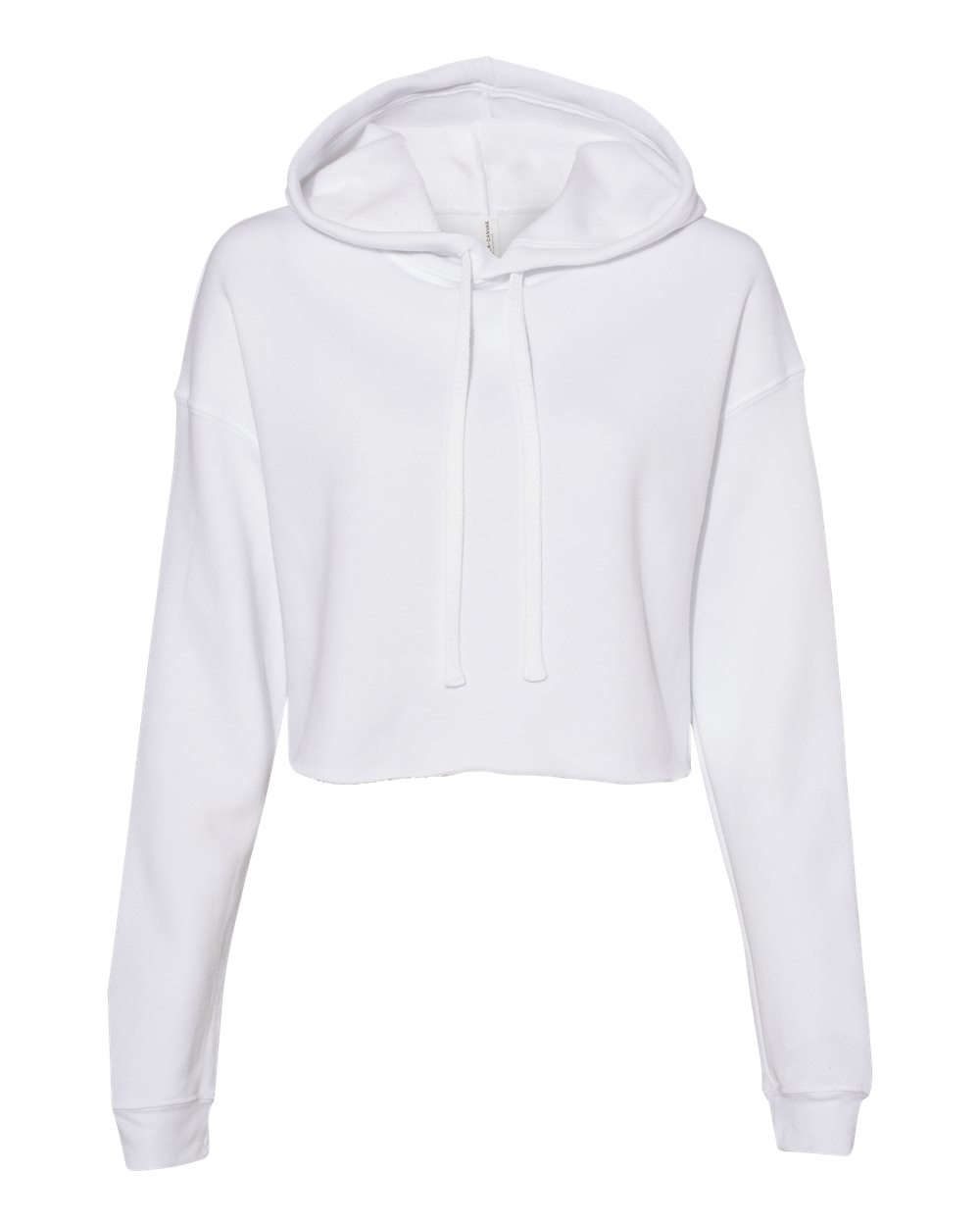 Bella + Canvas 7502 Women's Crop Hoodie Sweatshirt