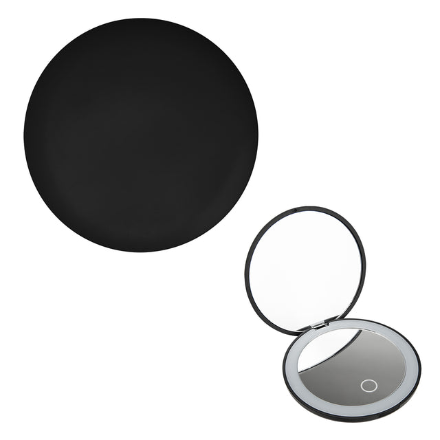 LED Mirror With Dual Magnification