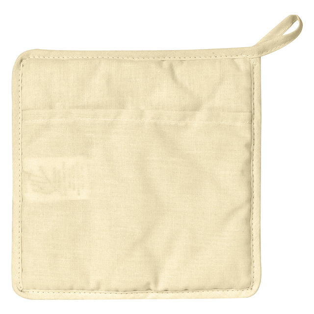 Quilted Cotton Canvas Pot Holder