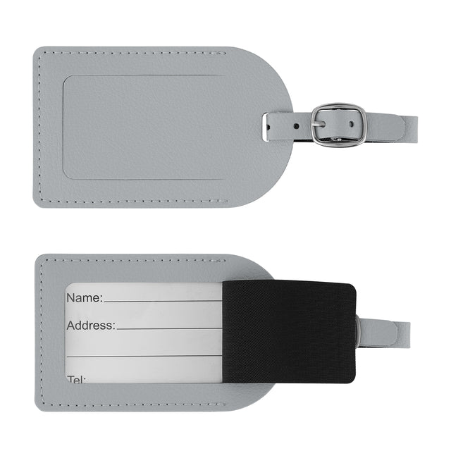 Leatherette rPET Luggage Tag