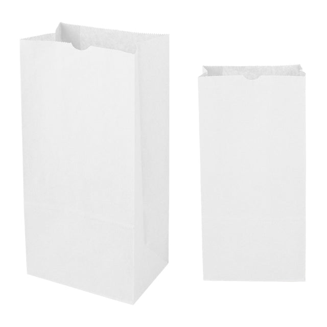 8# SOS Kraft Paper Bag – 6.12" x 12.43"