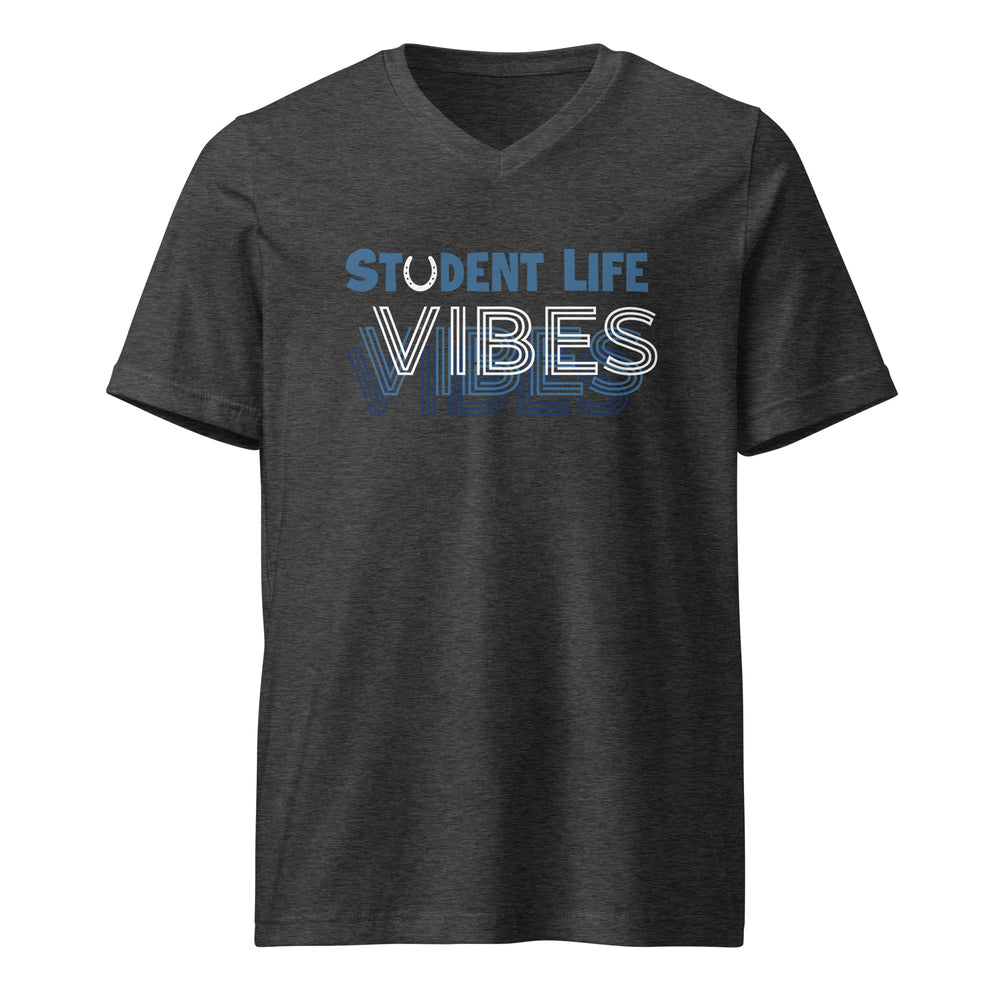 Student Life Vibes - Unisex V-Neck T-Shirt